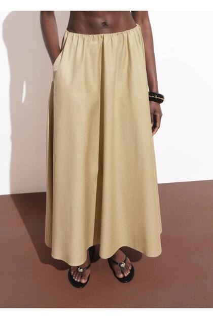 A-Line Cotton Skirt