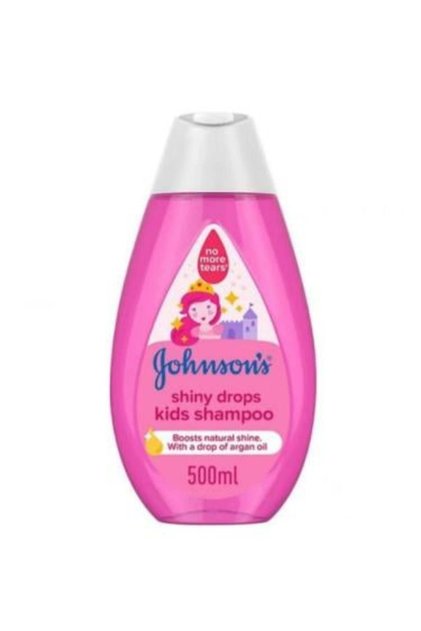 Johnson Baby Shampoo Shiny Drops 500ml(RED) --- جونسون شامبو اطفال القطرات اللامعه 500مل