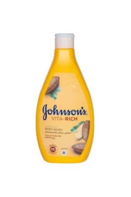 Body Wash Cocoa Butter 400ml 96128 --- جونسون سائل الاستحمام بزبده الكاكاو 400مل