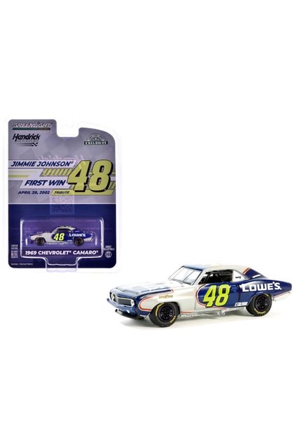 1/64 1969 Chevrolet Camaro - Jimmie Johnson / Hendrick Motorsports First Win Tribute Apri