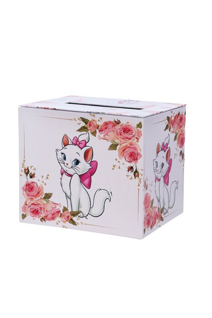 Cutie strans darul la evenimente, tip Pisicuta Marie, 28x20x23 cm, REC3074