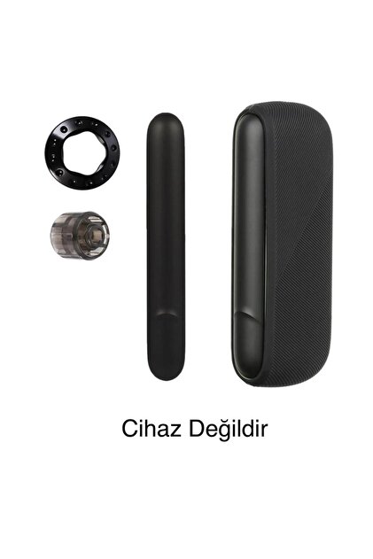 Zigver Iqos Iluma Modeli Iin 3'l Silikon Klf Seti Black(TEREA ILE  ALIAN CHAZA UYUMLUDUR) - Fiyat, Yorumlar