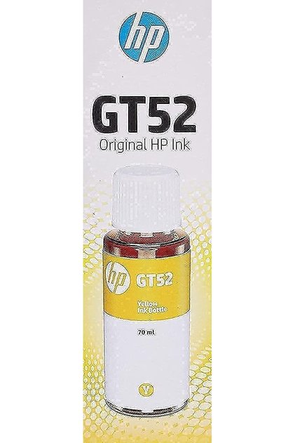 Original HP GT52 Yellow Ink Bottle - M0H56AE