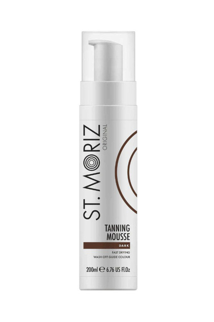 Spuma de bronzare instant ST MORIZ profesionala - Inchisa, 200 ml