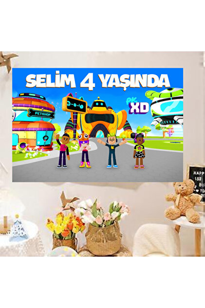 Home Kişiye Özel PK XD Doğum Günü Happy Birthday Afiş Duvar