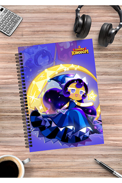 Cookie Run Kingdom Spiral Notebook A5 (50 Sheets)