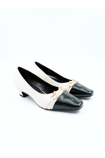 Women's Genuine Leather Heeled Shoes