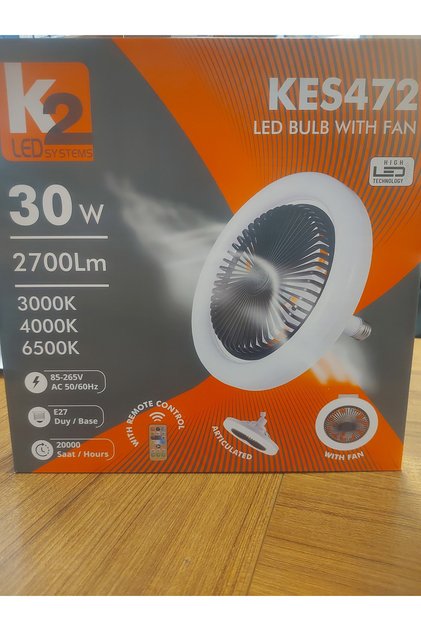 Fanlı Led Ampul