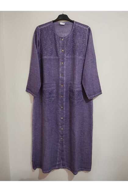 1St Quality, Washed Cotton, Buttoned Ferace/Pardesu