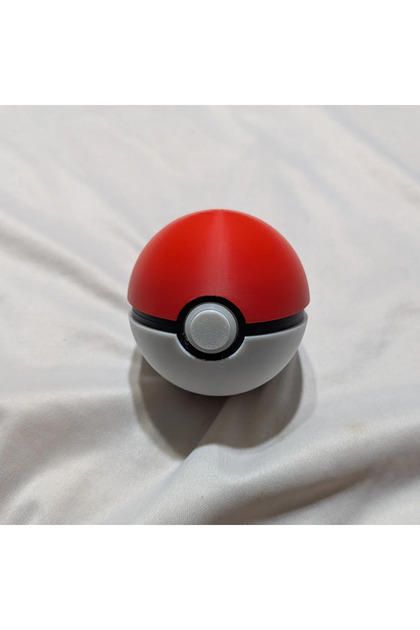 Mizaku Pokeball Şeklinde Nintendo Switch Kartuş Kutusu Stand Dahil