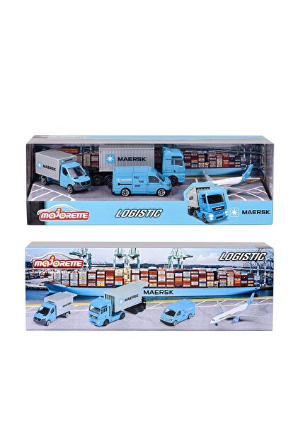 【超希少】　Transport Set 4台セット　英国製 Majorette Maersk 4'lü Taşıma Seti - Fiyatı, Yorumları