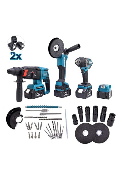 Dawreek ÜÇLÜ SET MK800 2B1Ş (Ş.SPRAL+S.SIKMA+Ş.HİLTİ) - Fiyatı