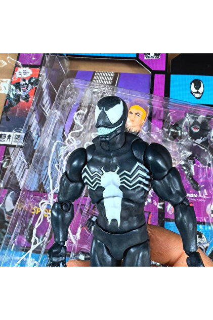 Shem Mafex 088 Venom Aksiyon Figürü Örümcek Adam Venom Comic Ver