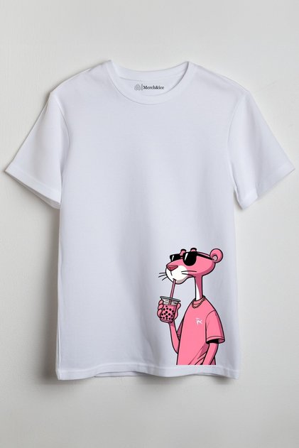 Bubble Teali Cool Panther Printed Unisex T-Shirt