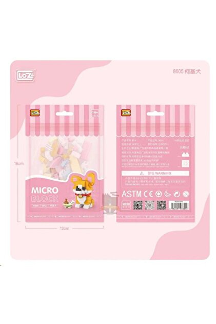 Loz 8605 Mikro Blok Çanta Corgi Köpek - Fiyatı, Yorumları