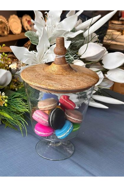 Madera Ayaklı Kurabiyelik Küçük