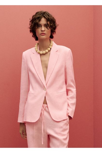 Linen Blazer Jacket