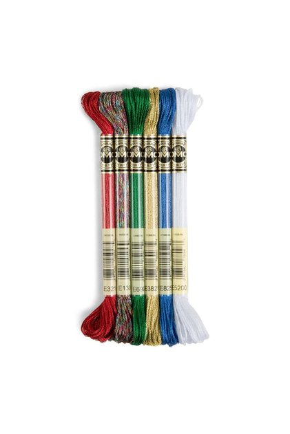 Muline Light Effect 6 Thread Set - Festival