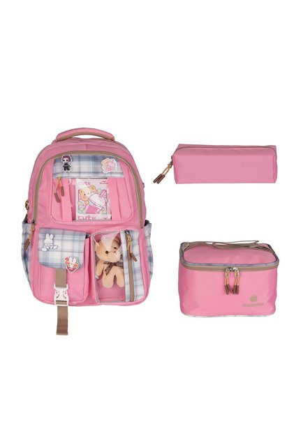 Korean Style School Bag Set 3 Piece Set 1395