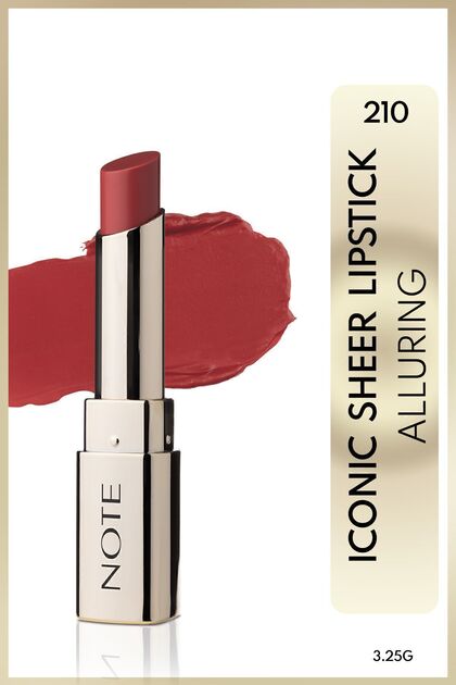 Iconic Sheer Lipstick Nemlendirici Parlak Ruj 210 Alluring - Kırmızı