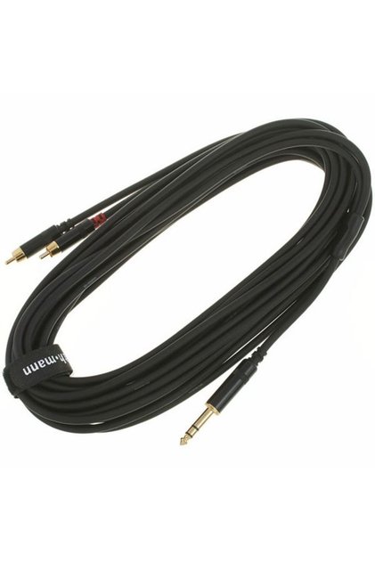 Cablu RCA Jack 6.3mm stereo pro snake TPY 2060 JRR