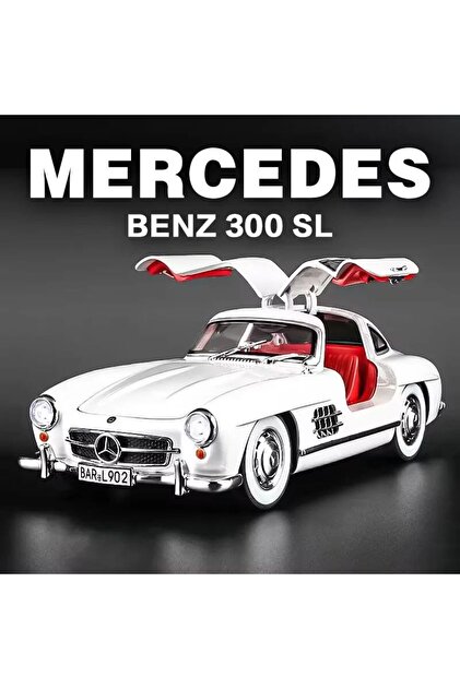 Genel Markalar Mercedes Benz 300SL Model Diecast Araba