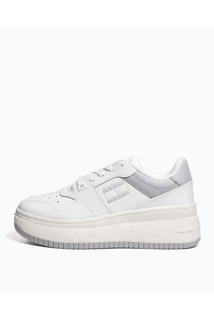 Retro Basketball Flatform Patent Women's Sneaker