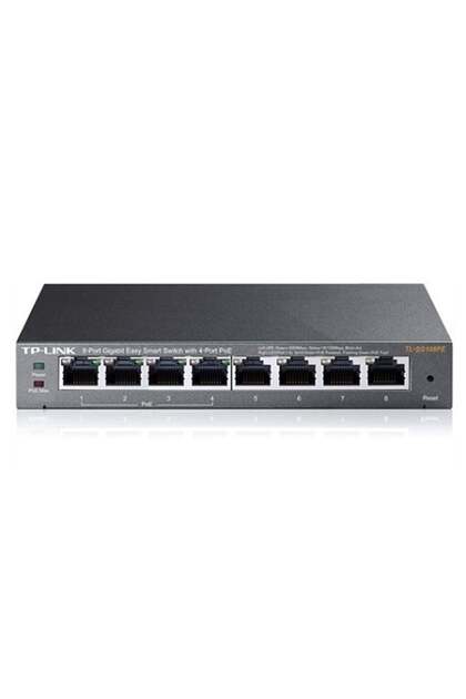 Tl-Sg108Pe 8Port 10/100/1000 Manageable Poe Switch