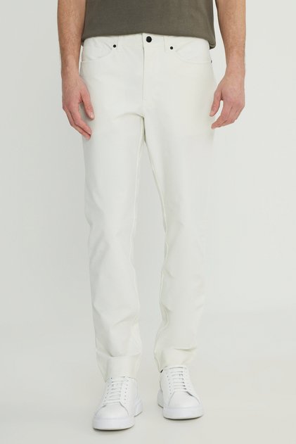 Men's Stone 360 All-Way Stretch Slim Fit Slim Fit Cotton 5 Pocket Casual Pants
