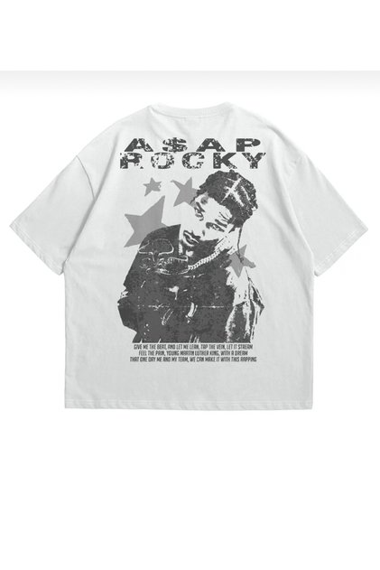 Asap Rocky Printed Oversize T-Shirt