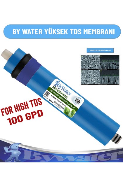 Yüksek TDS Membran Filtre 100GPD FOR HIGH TDS AND SALT WATER