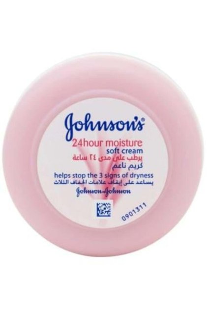 Soft Cream 100ml Pink 5313 --- جونسون كريم ناعم 100مل وردي