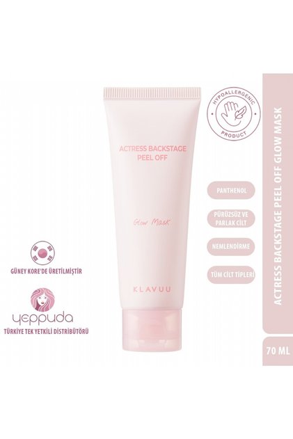 Actress Backstage Peel Off Glow Mask - Soyulan, Kore Cam Cilt Parıltı Maskesi