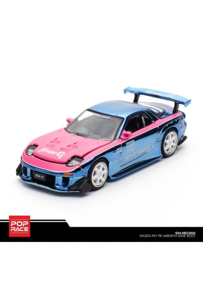HOT WHEELS Pop Race 1/64 Mazda RX7 RE-Ameniya blue (Hobby Expo