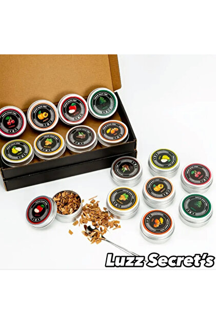 LUZZ SECRET'S 8 Parça Premium Kokteyl & Viski Tütsüsü. 320 servis