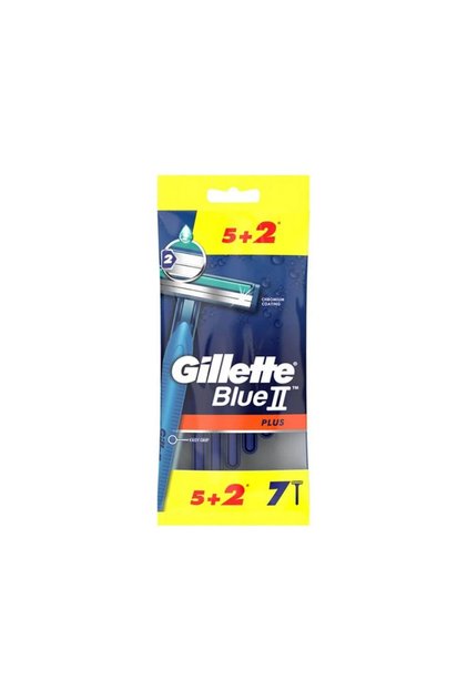 Gillette Blue II Plus Razor - 7 Pieces