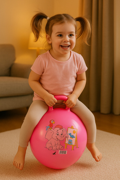 HAK İŞ OYUNCAK Zıplama Topu 45 Cm -pompa Hediyeli- - Fiyatı, Yorumları