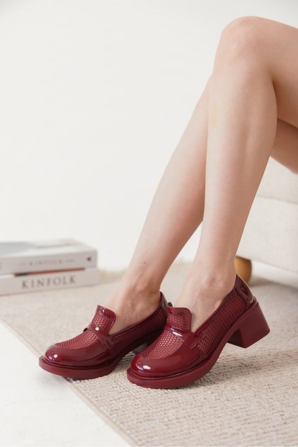 İNT 7222 FİLELİ KALIN TOPUKLU LOAFER