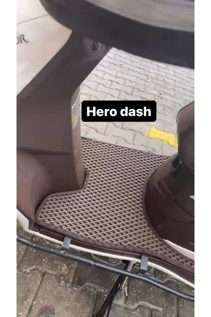 Hero Dash 125 motora özel yeni nesil paspas