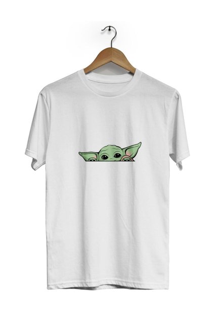 Master Yoda Star Wars Crew Neck Short Sleeve T-Shirt Bll3420