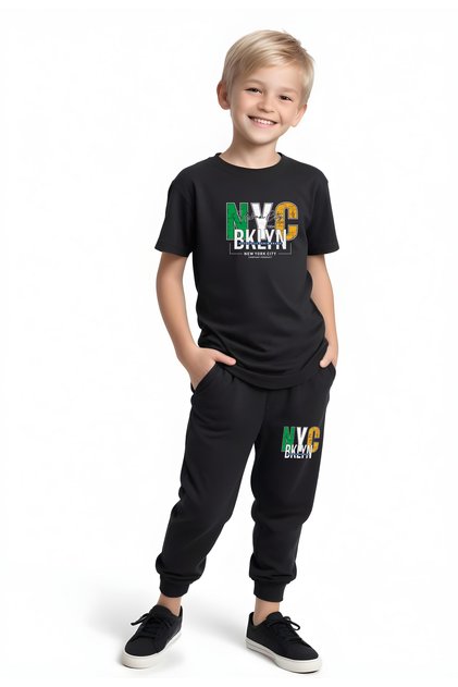 بدلة علوية مطبوعة للأولاد من NYC BROKLYN