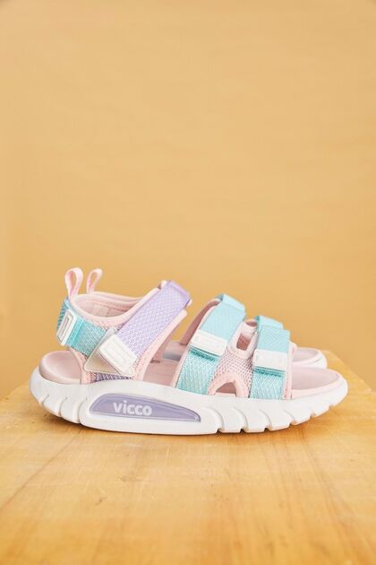 Cube Girls' Sandals Powder