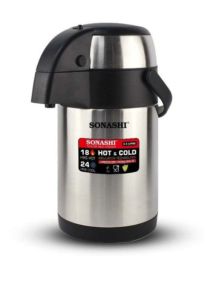 3.5L Hot & Cold Airpot Flask with High-Quality Stainless Steel Insulation