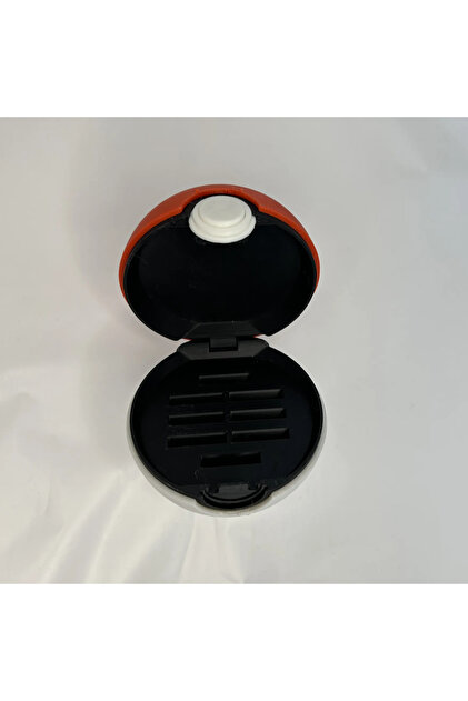 Mizaku Pokeball Şeklinde Nintendo Switch Kartuş Kutusu Stand Dahil