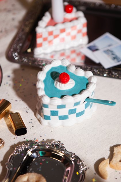 Sweetie Kalp Kaşıklı Kavanoz