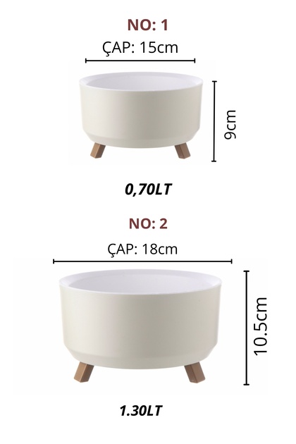 Nandy Home Tripot Model 2'li Saksı Seti - Fiyatı, Yorumları