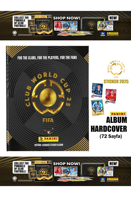 hediyecik Panini FIFA Club World Cup 2025 Resmi Çıkartma Albümü