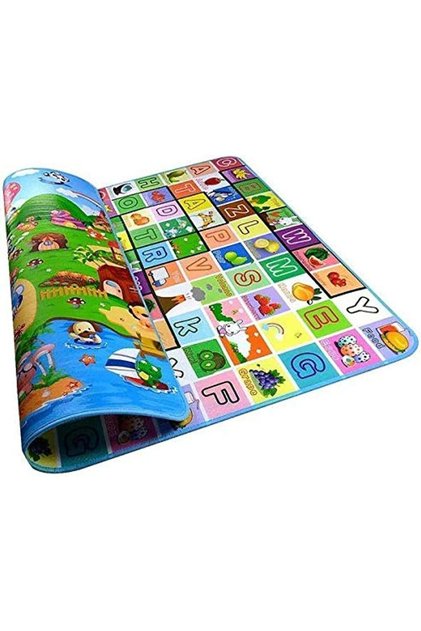 Leno Kid's Rug Happy Farm Crawling Carpet