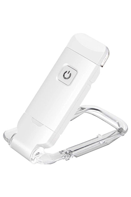 Lampa Led De Citit Cu Atasare Pe Carte , Alb Rece/cald/neutru, 3 Trepte De Intensitate, Semn