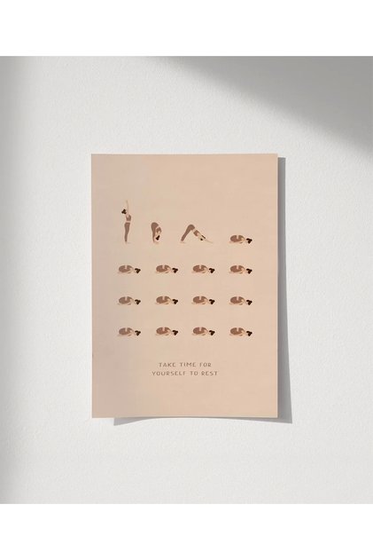Çerçevesiz Poster Kendine Dön